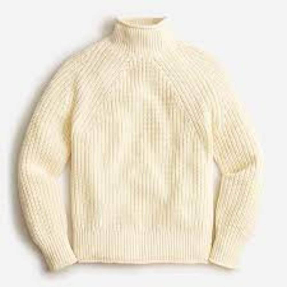 J. Crew Relaxed Rollneck Sweater